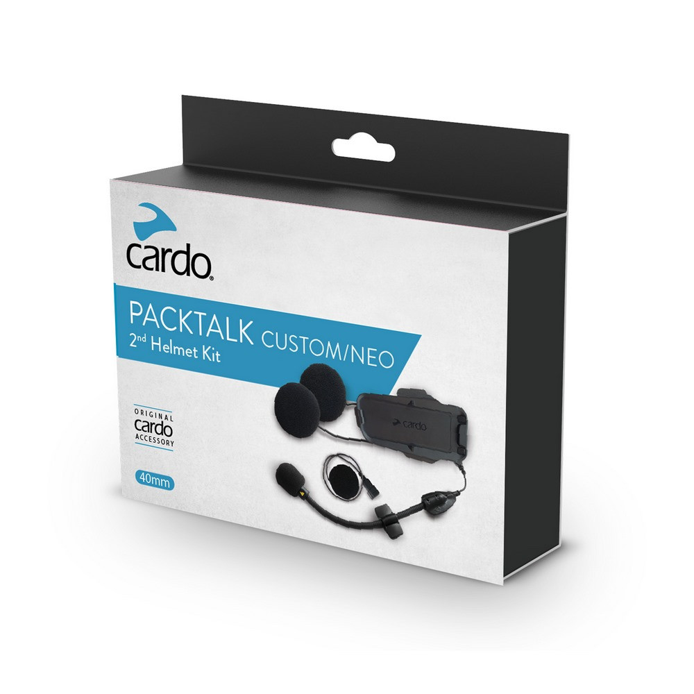 Cardo Kit Audio Hd Packtalk Neo / Custom Para Segundo Casco