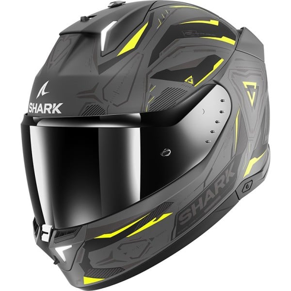 Shark Skwal I3 Linik Mat Anthracite Yellow Black