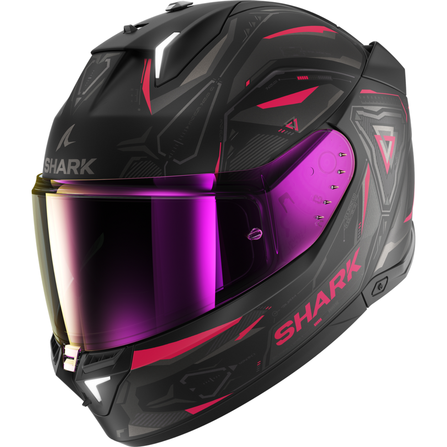 Shark Skwal I3 Linik Mat Black Violet Anthracite