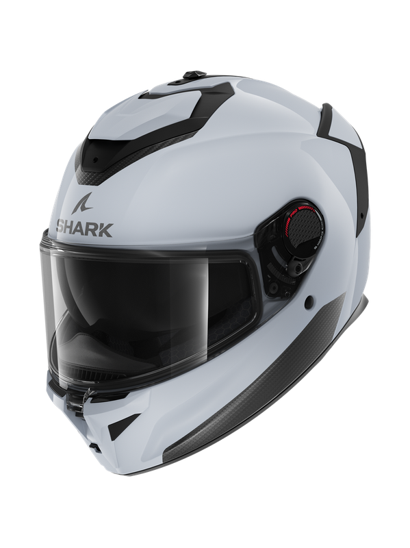 Shark Spartan Gt Pro Blank Light White Glossy