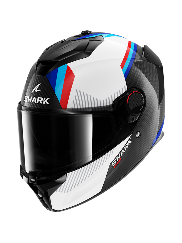 Shark Spartan Gt Pro Dokhta Carbon Carbon White Blue