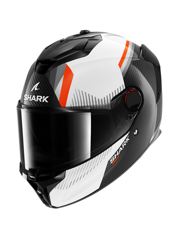 Shark Spartan Gt Pro Dokhta Carbon Carbon White Orange