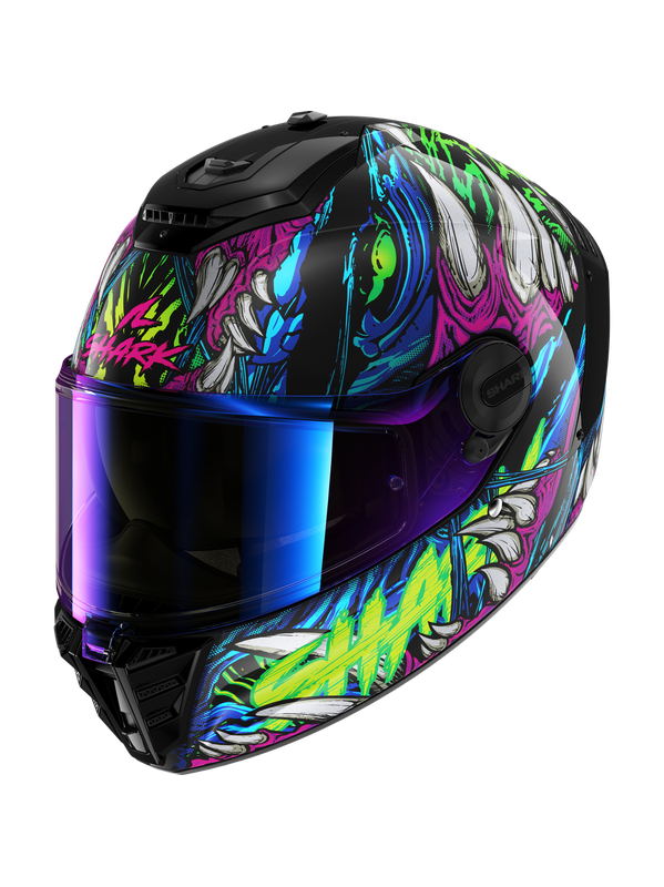 Shark SPARTAN RS SHAYTAN Black Green Violet