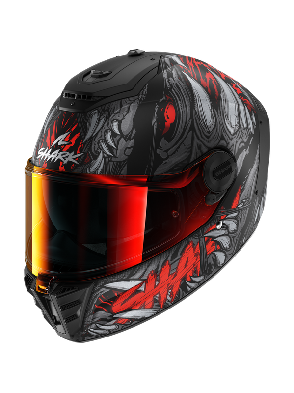 Shark SPARTAN RS SHAYTAN Mat Black Red Anthracite