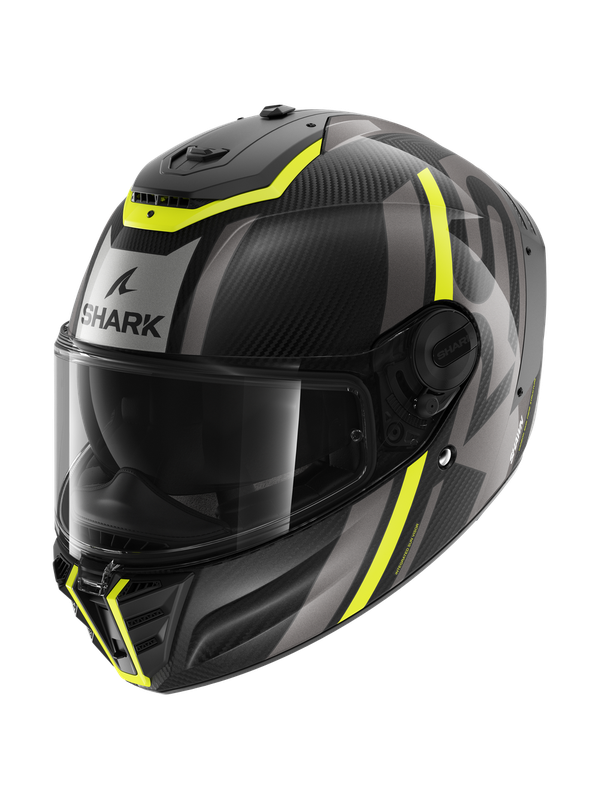 Shark SPARTAN RS CARBON SHAWN Carbon Yellow Anthracite