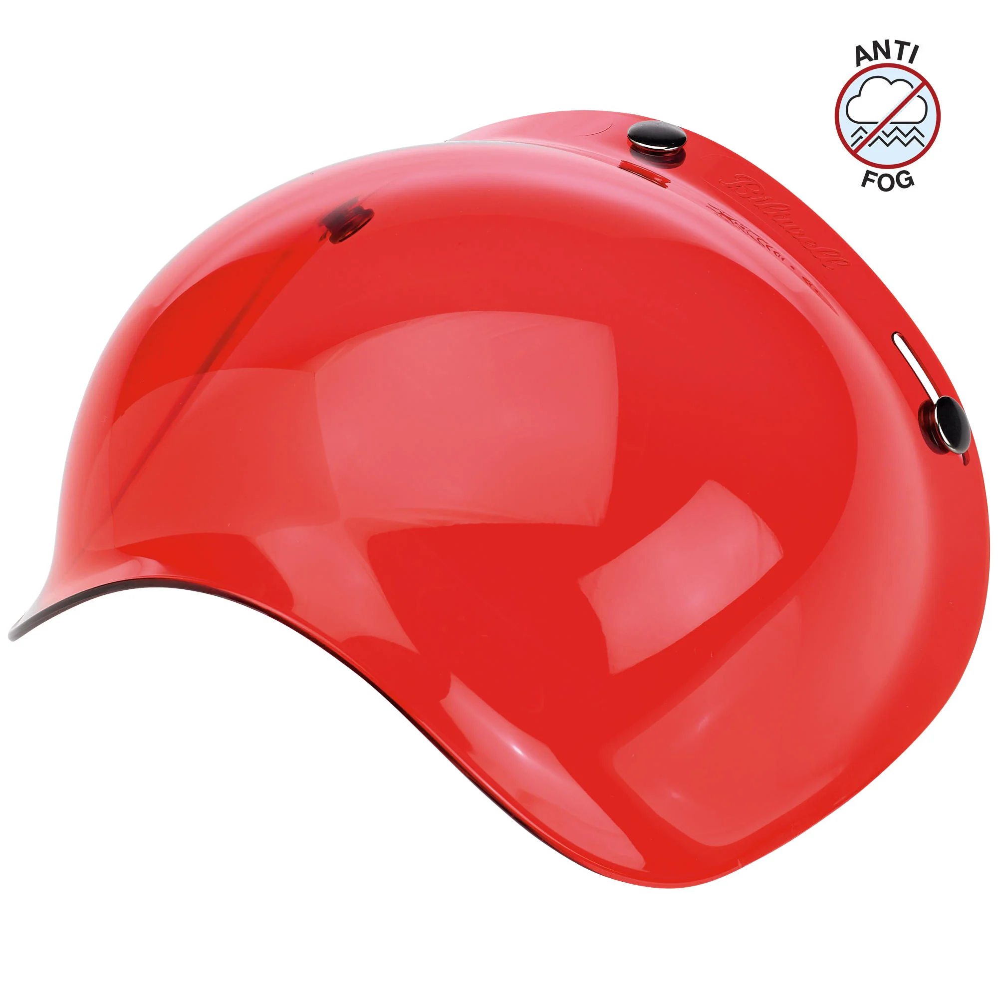 Biltwell BUBBLE SHIELD Red