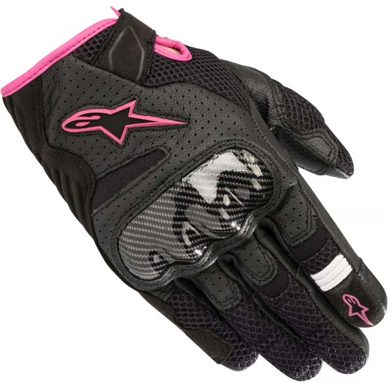 Alpinestars Stella Smx-1 Air V2 Gloves Black Fuchsia