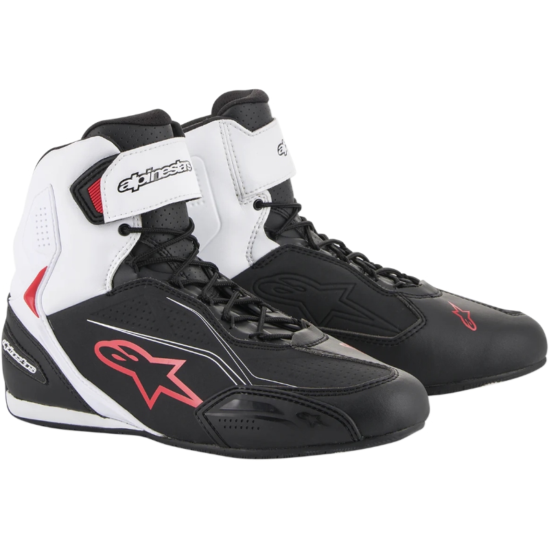 Alpinestars Faster-3 Shoes Black White Red