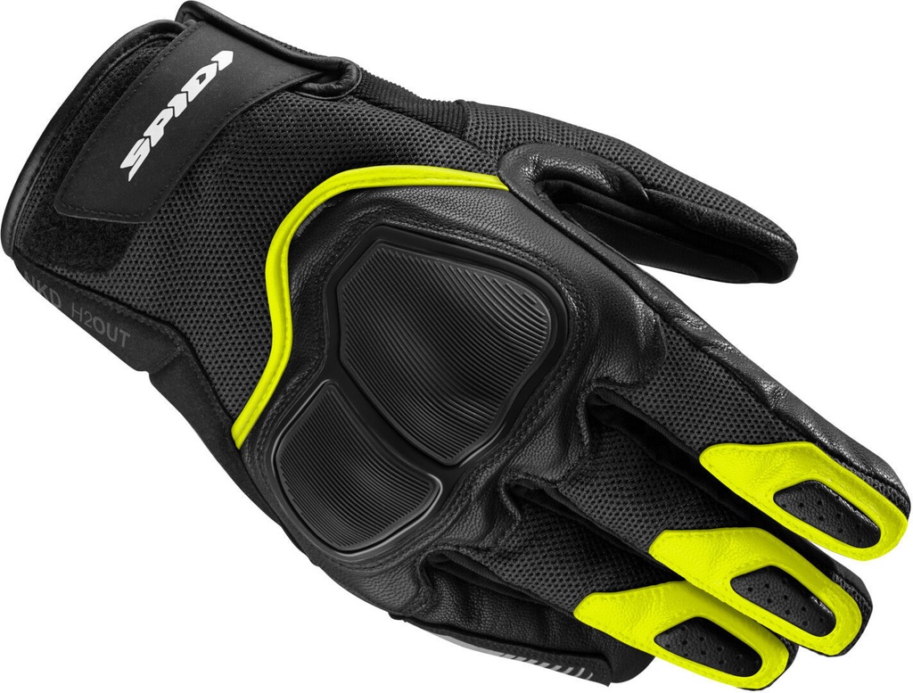 Spidi Nkd H2Out Gloves Yellow fluo