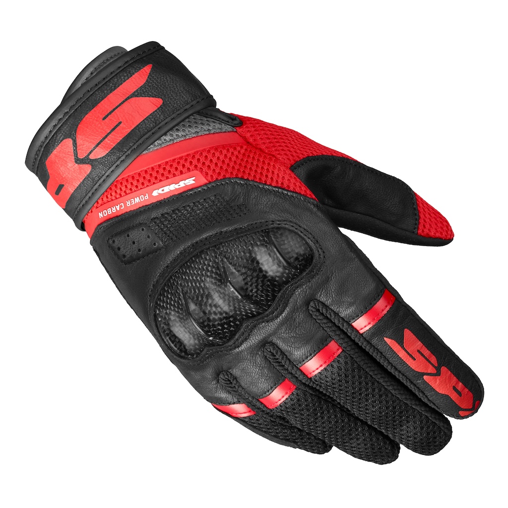 Spidi Power Carbon Lady Red