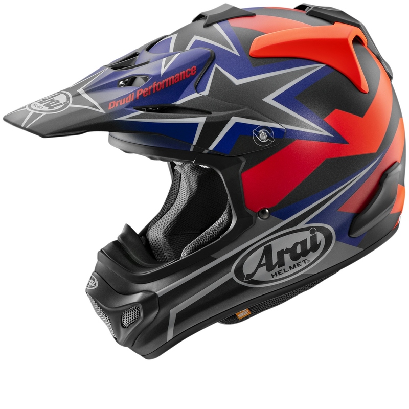 Arai MX-V Stars&Stripes Orange