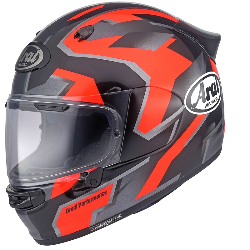 Arai Quantic Robotic Red