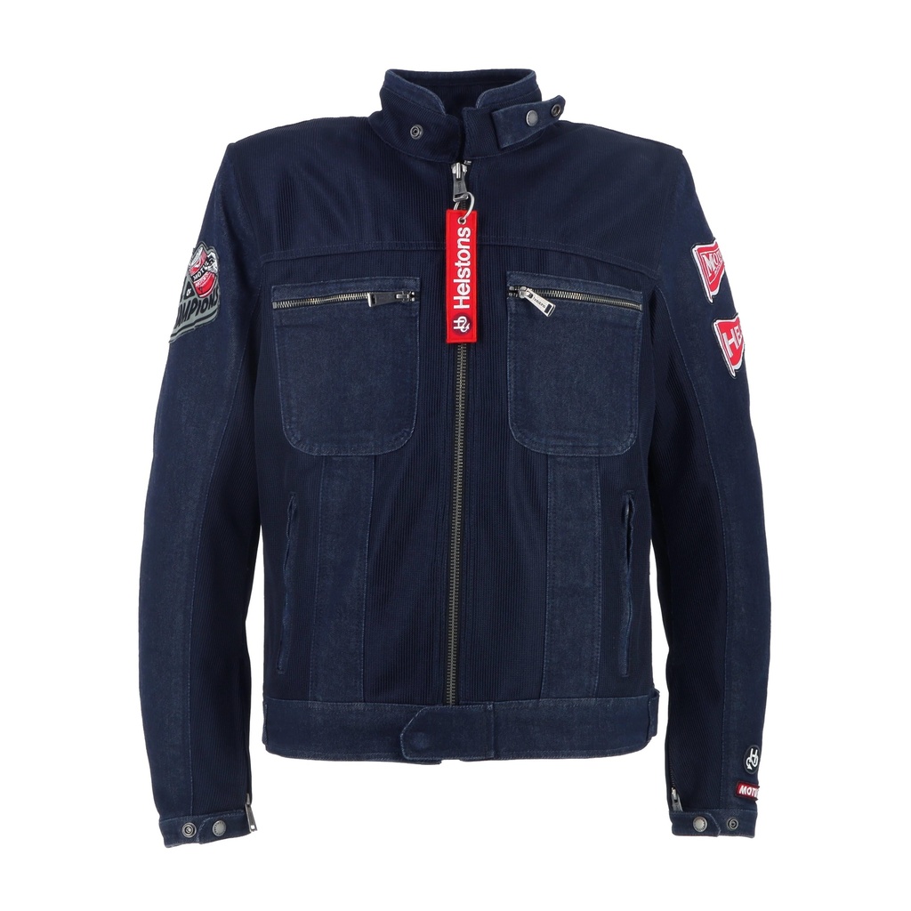 Helstons DELTA AIR Fabric-MESH BLUE (Jacket)