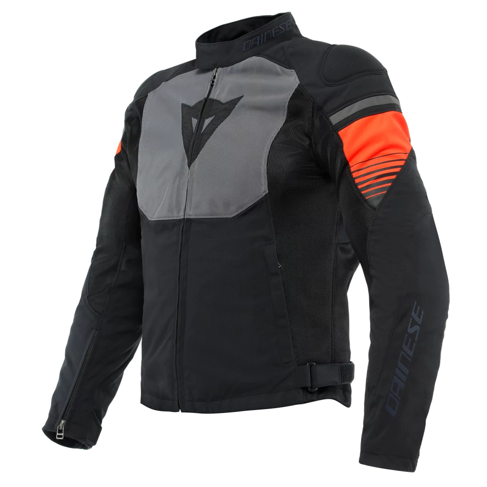 Dainese Air Fast Tex Jacket black/gray/fluo-red