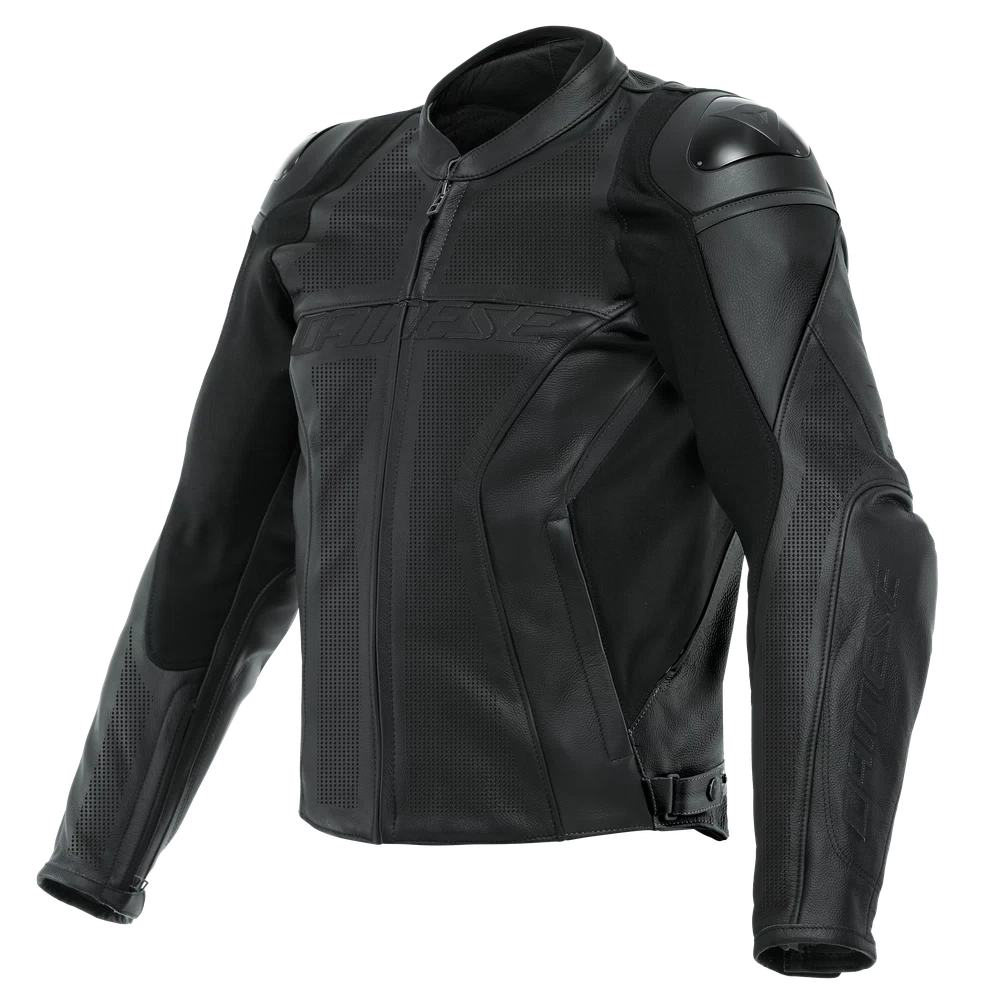 Dainese Racing 4 Leather Jacket Perf. black/black/black