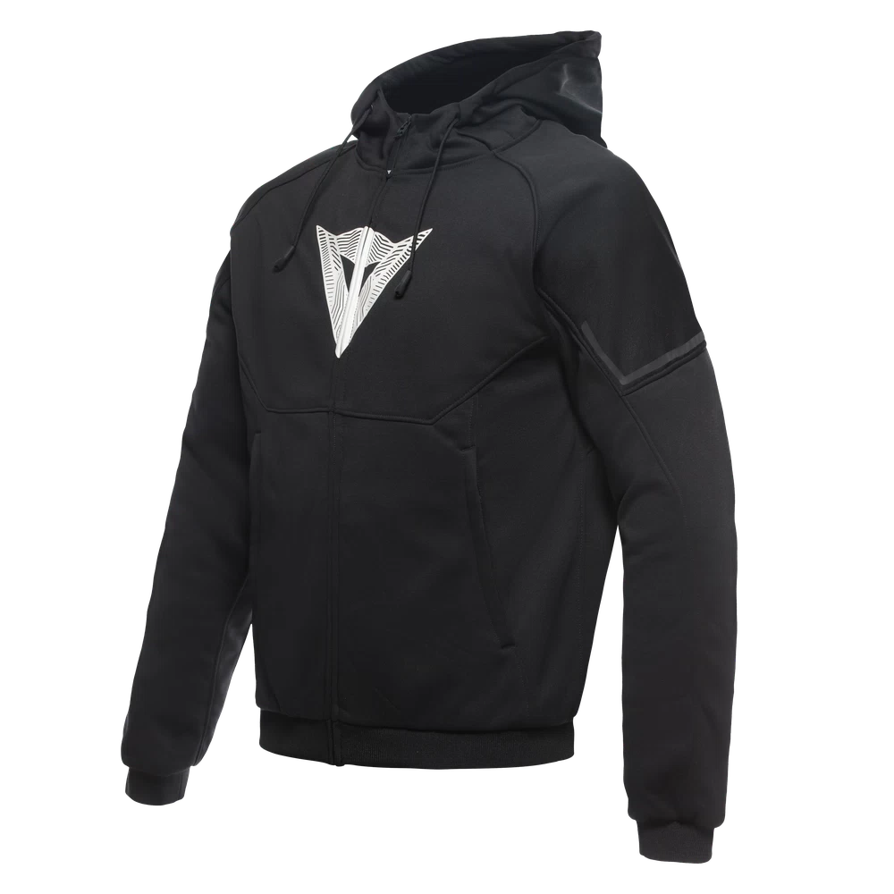 Dainese Daemon-X Safety Hoodie Full Zip black/black/white