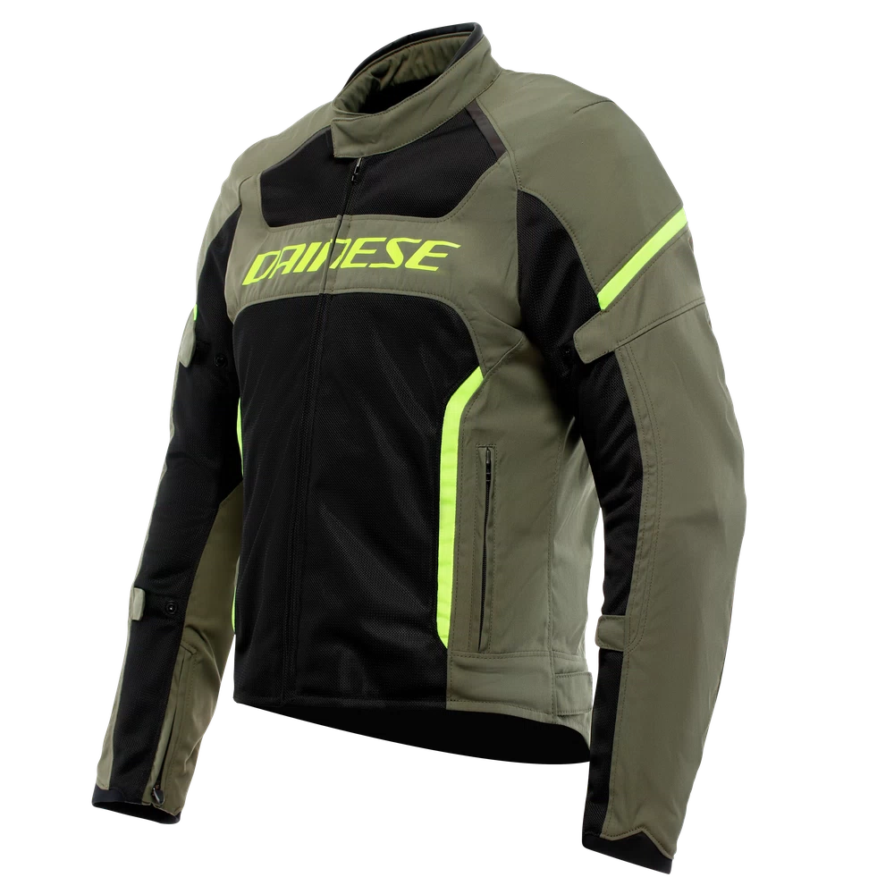 Dainese Air Frame 3 Tex Jacket army green/black/fluo yellow