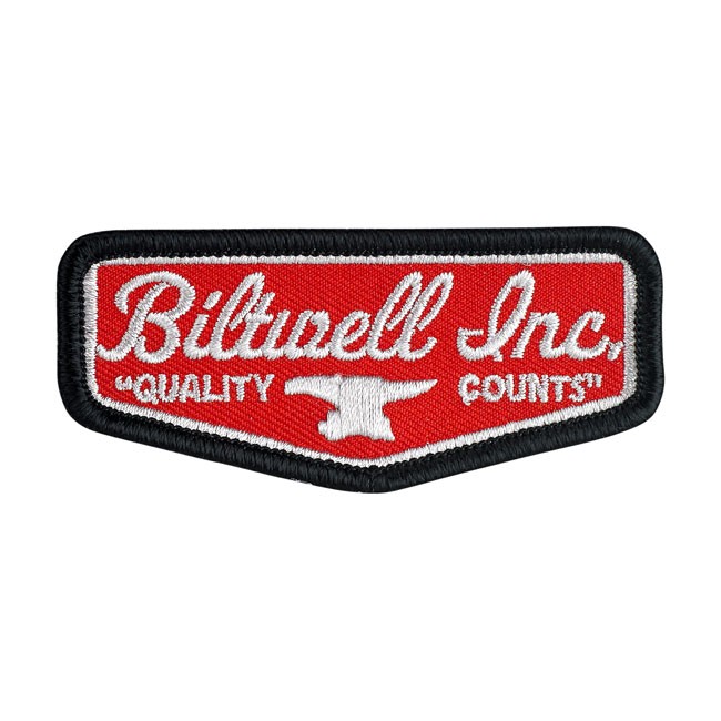 Parche Biltwell Shield red