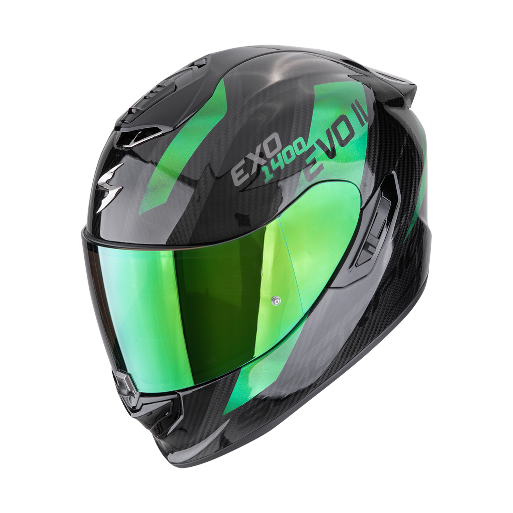 Scorpion  Exo-1400 Evo II Carbon Air Platted Black-Green