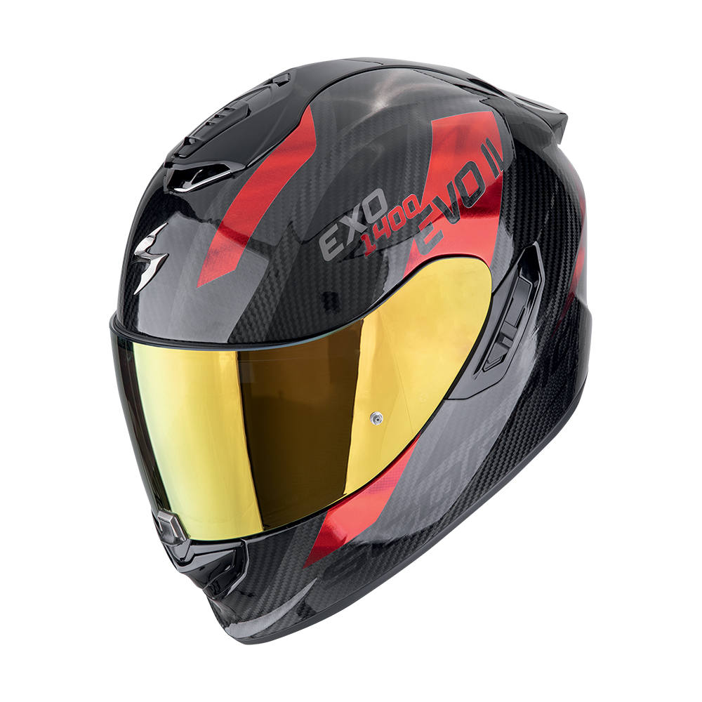 Scorpion  Exo-1400 Evo II Carbon Air Platted Black-Red