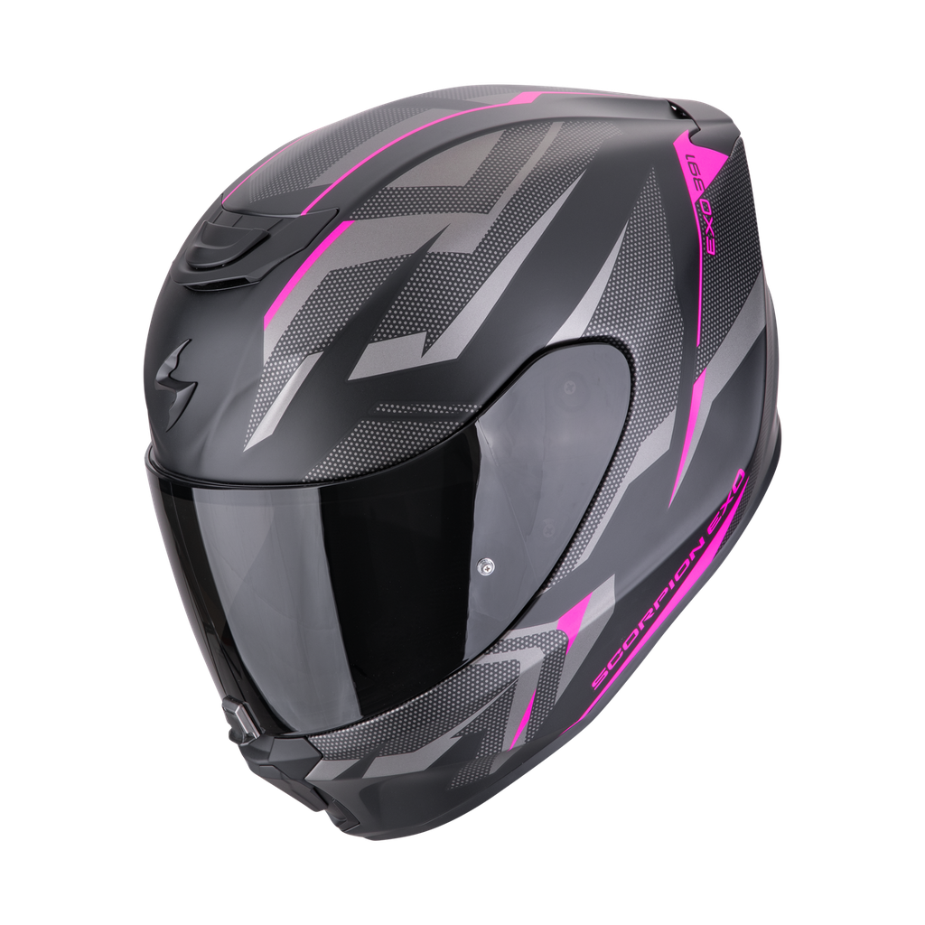 Scorpion  Exo-391 Aaxo Matt Black-Pink