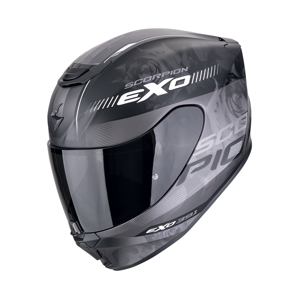 Scorpion  Exo-391 Ava Matt Black-Silver