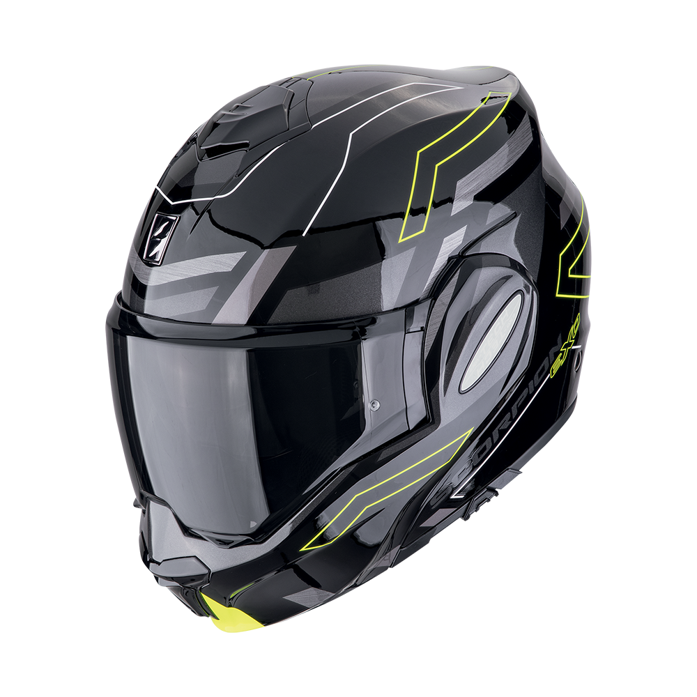 Scorpion  Exo-Tech Evo Conquer Black-Neon yellow