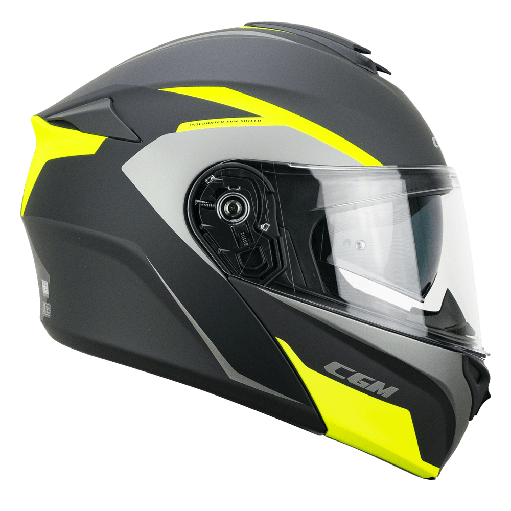 CGM 568G BER DRESDA Graphite Fluo yellow matt