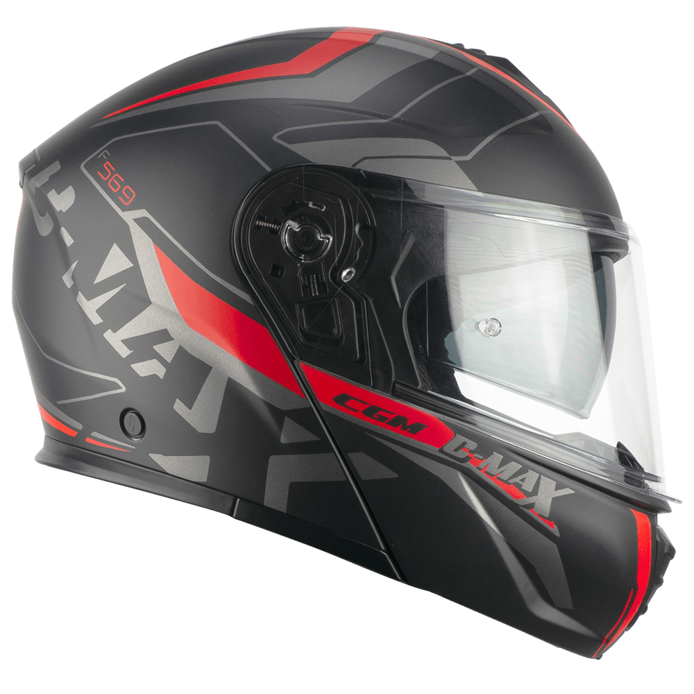 CGM 569G C-MAX CITY Black Red matt