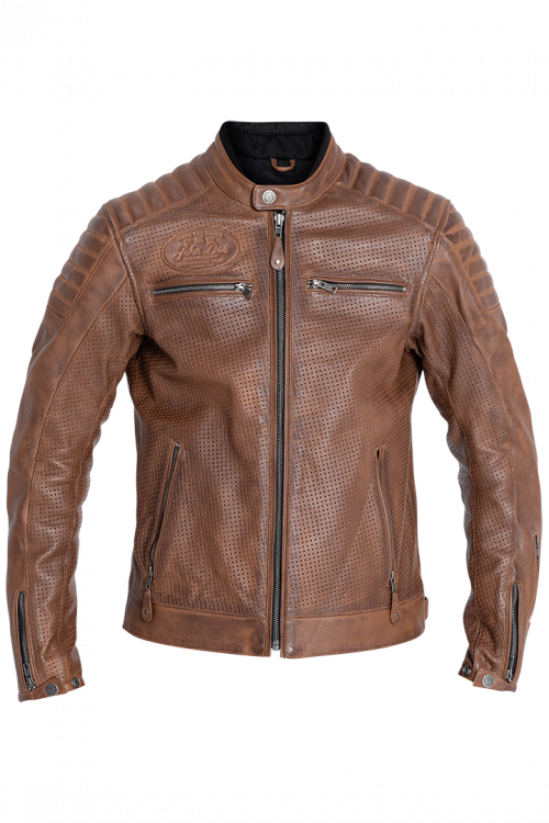 John Doe Leather Jacket Storm Tobacco