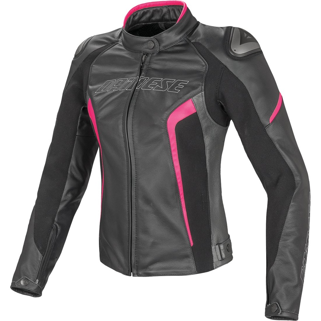 Dainese Racing D1 Leather Lady Fucsia