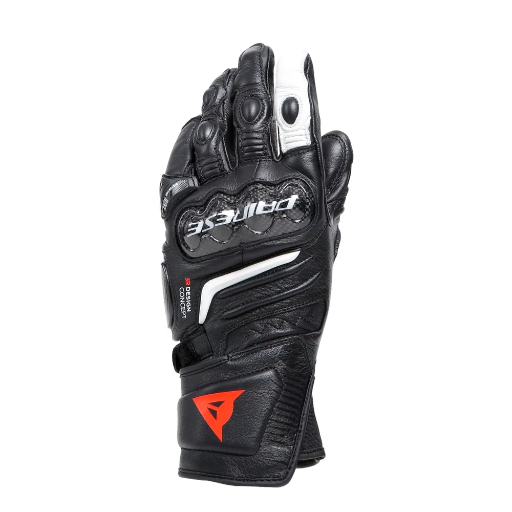 Dainese Carbon 4 Long Lady Leather Gloves black/black/white