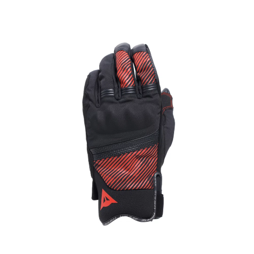 Dainese Fulmine D-Dry Gloves black/black/red