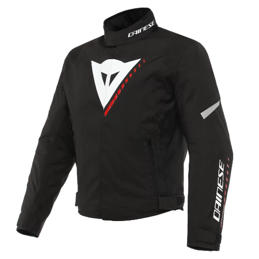 Dainese Veloce D-Dry® Jacket black/white/lava-red