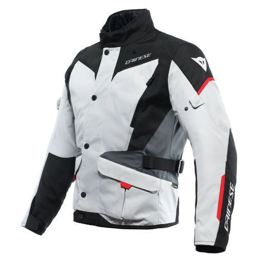 Dainese Tempest 3 D-Dry Jacket glacier-gray/black/lava-red