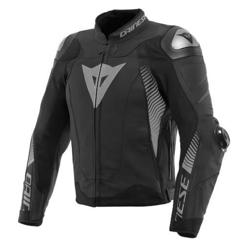 Dainese Super Speed 4 Leather Jacket black-matt/charcoal-gray