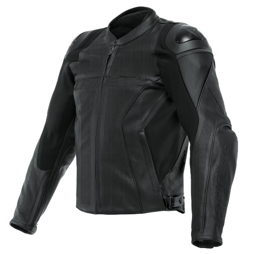 Dainese Racing 4 Leather Jacket Perf. black/black/black