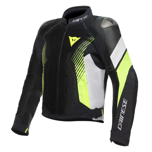 Dainese Super Rider 2 Absoluteshell™ Jacket black/white/fluo-yellow