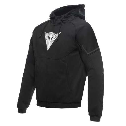 Dainese Daemon-X Safety Hoodie Full Zip black/black/white