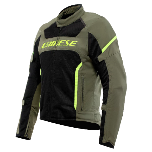 Dainese Air Frame 3 Tex Jacket army green/black/fluo yellow