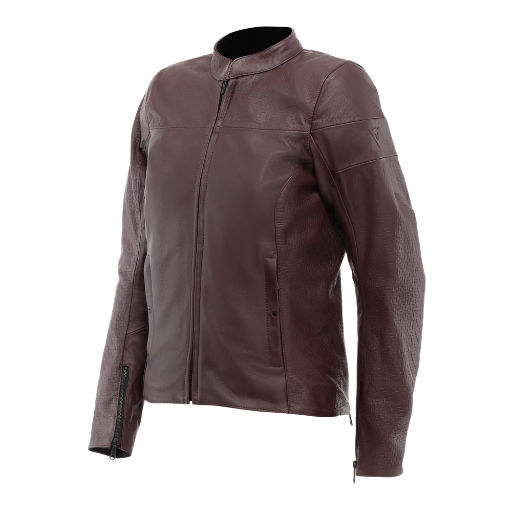 Dainese Itinere Leather Jacket Wmn bordeaux