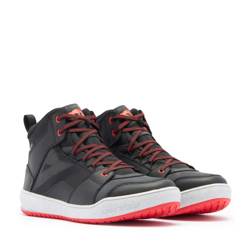 Dainese Suburb D-Wp Shoes black/white/red-lava