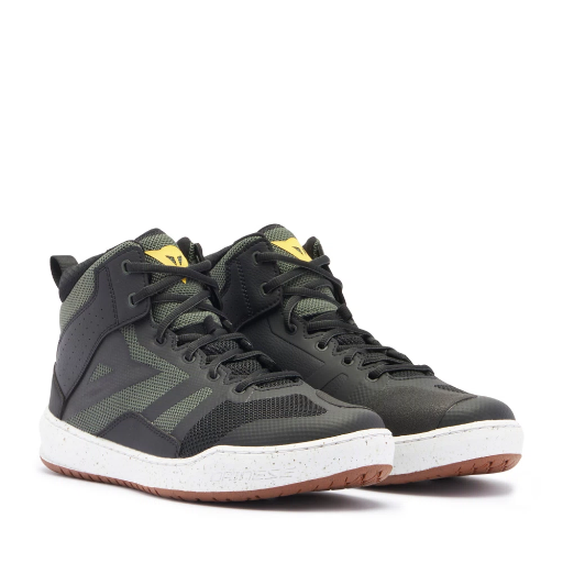 Dainese Suburb Air Shoes black/white/army green