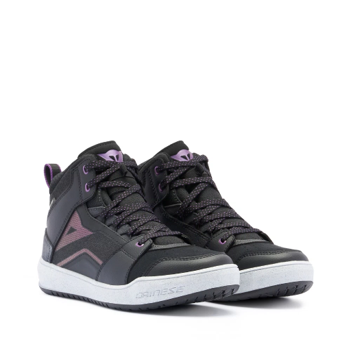 Dainese Suburb D-Wp Shoes Wmn black/white/metal purple