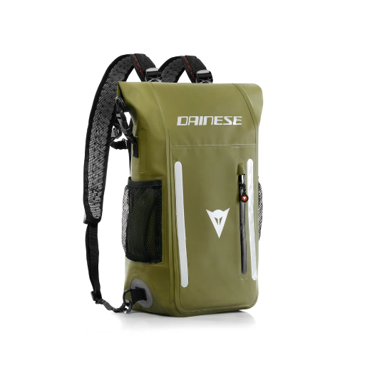 [1980086 636 N] Dainese Explorer Wp Backpack 15L black/green