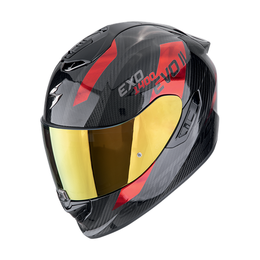 Scorpion  Exo-1400 Evo II Carbon Air Platted Black-Red