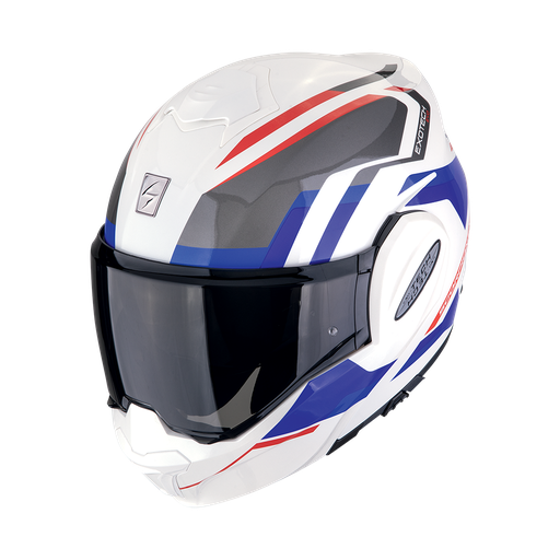 Scorpion  Exo-Tech Evo Furio White-Red-Blue