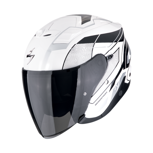 Scorpion  Exo-Z1 Vue White-Black-Silver