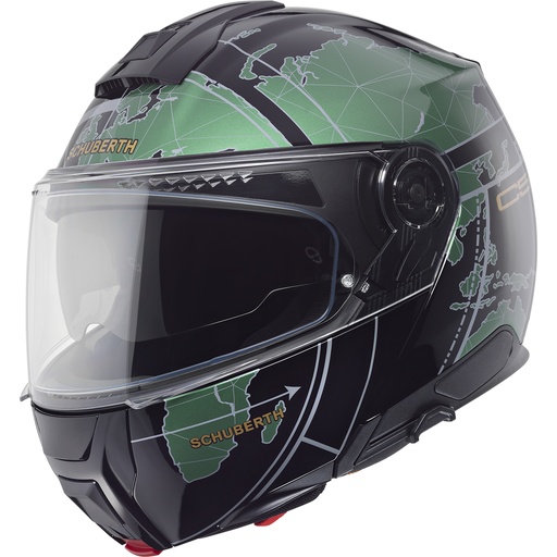 Schuberth C5 Globe Gloss Green