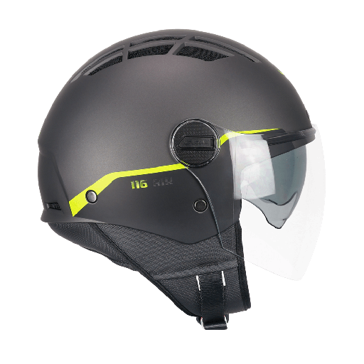 CGM 116G AIR BICO Graphite Fluo yellow matt